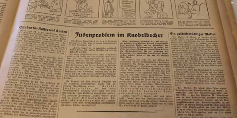 Juden Raus – aneb co se hrálo v nacistickém Německu