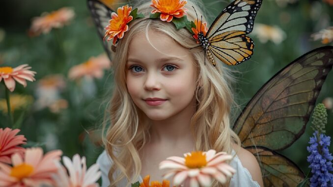 Knížka pro malá děvčátka: Jak motýlí víla ztratila jméno od Daniely Krolupperové